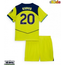 Tottenham Hotspur Mohammed Kudus #20 Replica Third Minikit 2025-26 Short Sleeve (+ pants)